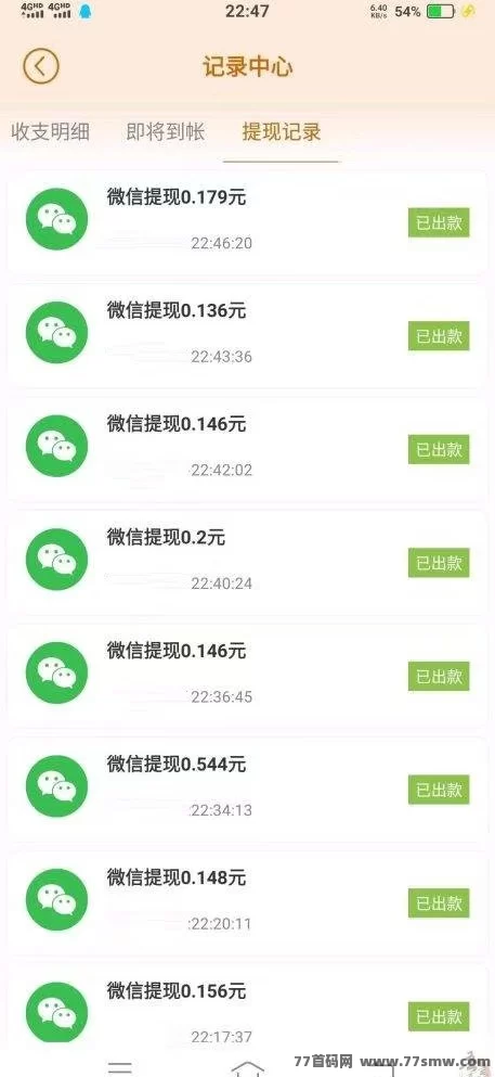 小番茄APP自动结算，看广告赚收入！轻松提米！
