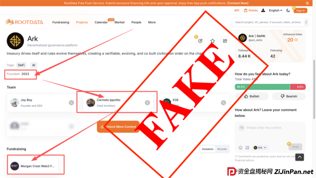 ARK黑幕曝光｜豪华包装下的空壳骗局，别再被骗了！