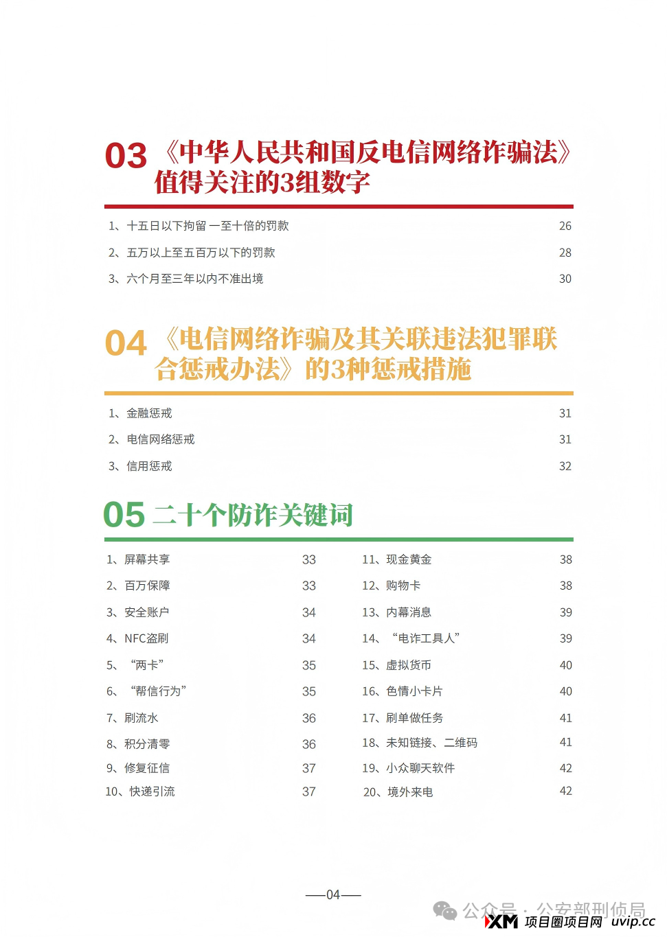 2025版防范电信网络诈骗宣传手册(全文) 2025版防范电信网络诈骗宣传手册(全文)